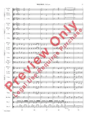 Wild Blue - Grant - Concert Band (Flex-Band) - Gr. 1.5
