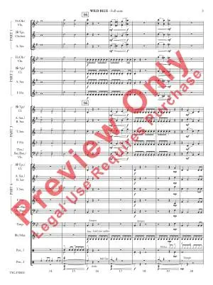 Wild Blue - Grant - Concert Band (Flex-Band) - Gr. 1.5