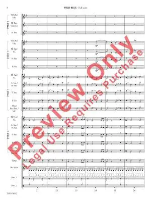 Wild Blue - Grant - Concert Band (Flex-Band) - Gr. 1.5