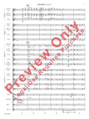 Wild Blue - Grant - Concert Band (Flex-Band) - Gr. 1.5