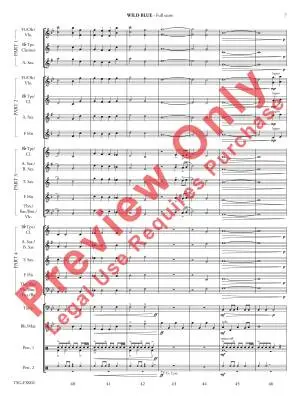 Wild Blue - Grant - Concert Band (Flex-Band) - Gr. 1.5