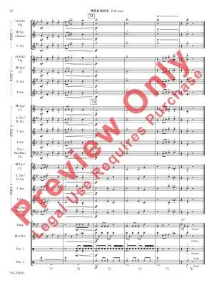 Wild Blue - Grant - Concert Band (Flex-Band) - Gr. 1.5