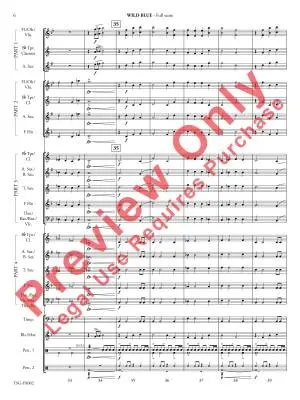 Wild Blue - Grant - Concert Band (Flex-Band) - Gr. 1.5