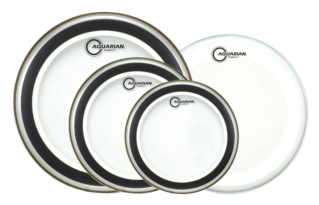 Studio-X Drum Head Variety Pack - 10,12,16, TC14