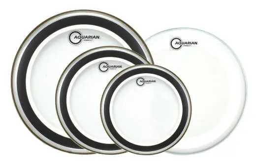 Aquarian - Studio-X Drum Head Variety Pack - 10,12,16, TC14