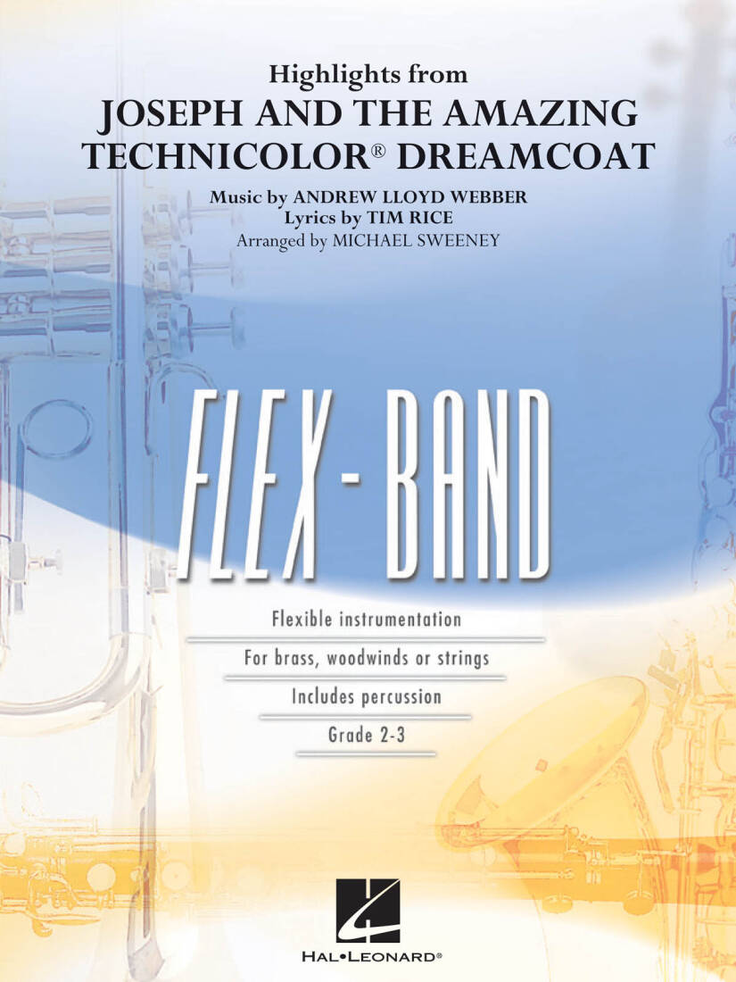 Highlights from Joseph and the Amazing Technicolor Dreamcoat - Webber/Sweeney - Concert Band (Flex-Band) - Gr. 3