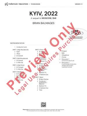 Kyiv 2022 - Balmages - Concert Band (Flex-Band) - Gr. 2.5