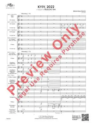 Kyiv 2022 - Balmages - Concert Band (Flex-Band) - Gr. 2.5