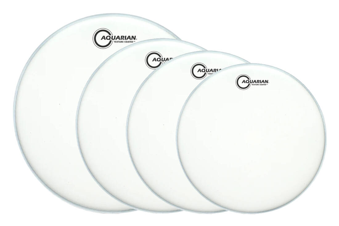 Texture Coated Drum Head Pack - 12,13,16,14