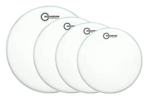 Aquarian - Texture Coated Drum Head Pack - 12,13,16,14