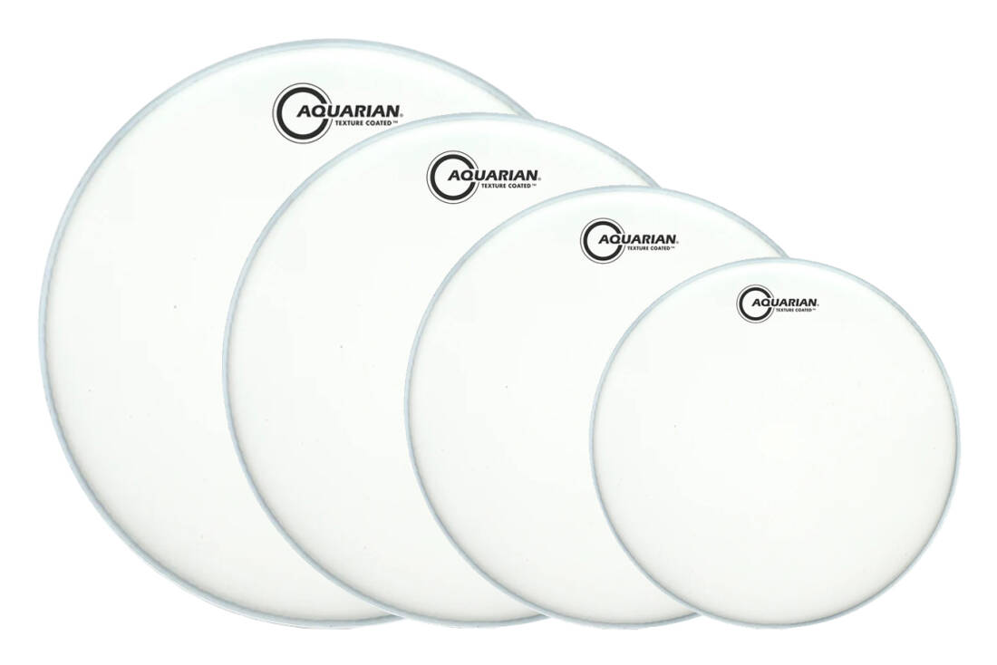 Texture Coated Drum Head Pack - 10,12,16, 14