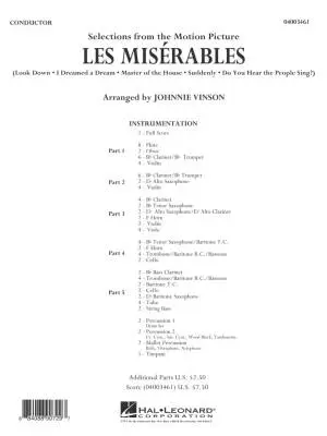 Les Miserables - Vinson - Concert Band (Flex-Band) - Gr. 2.5