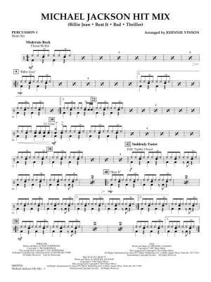Michael Jackson Hit Mix - Jackson/Vinson - Concert Band (Flex-Band) - Gr. 3