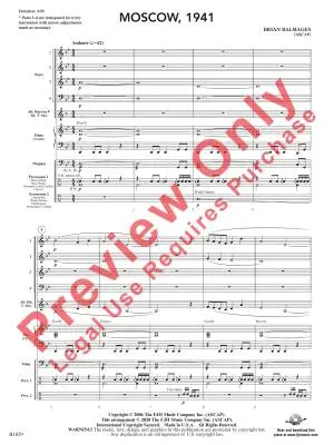 Moscow, 1941 - Balmages - Concert Band (Flex-Band) - Gr. 2