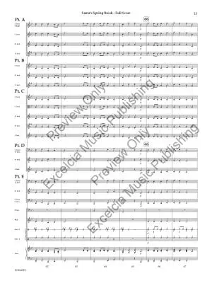 Santa\'s Spring Break - Clark - Concert Band (Flex-Band) - Gr. 1
