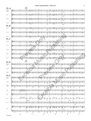 Santa\'s Spring Break - Clark - Concert Band (Flex-Band) - Gr. 1