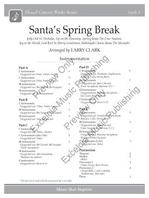 Santa\'s Spring Break - Clark - Concert Band (Flex-Band) - Gr. 1