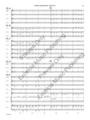 Santa\'s Spring Break - Clark - Concert Band (Flex-Band) - Gr. 1