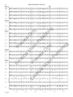 Santa\'s Spring Break - Clark - Concert Band (Flex-Band) - Gr. 1