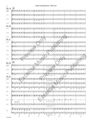 Santa\'s Spring Break - Clark - Concert Band (Flex-Band) - Gr. 1