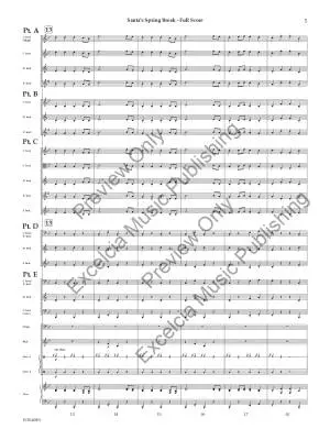 Santa\'s Spring Break - Clark - Concert Band (Flex-Band) - Gr. 1