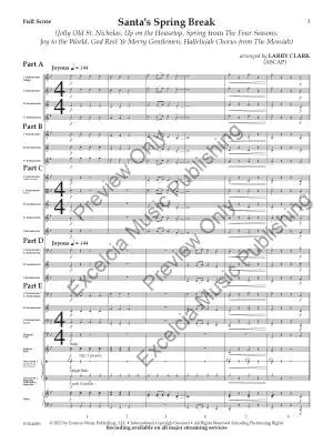 Santa\'s Spring Break - Clark - Concert Band (Flex-Band) - Gr. 1