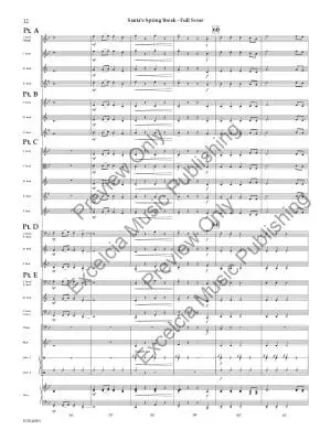 Santa\'s Spring Break - Clark - Concert Band (Flex-Band) - Gr. 1