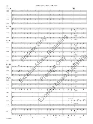 Santa\'s Spring Break - Clark - Concert Band (Flex-Band) - Gr. 1