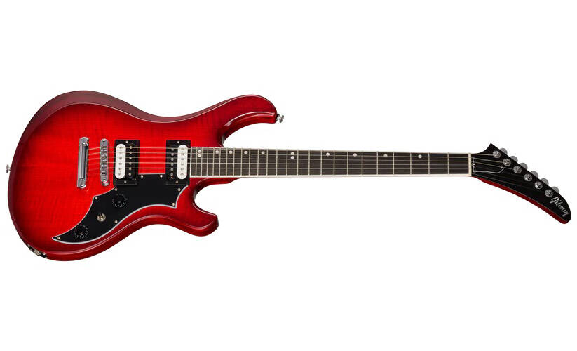 Victory Figured Top Electric Guitar with Hardshell Case - Cherry Burst