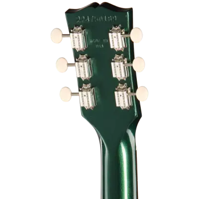 Les Paul Junior Double Cut Electric Guitar with Hardshell Case - British Racing Green