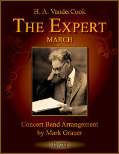 Daehn Publications - The Expert (March) - VanderCook/Grauer - Concert Band - Gr. 2