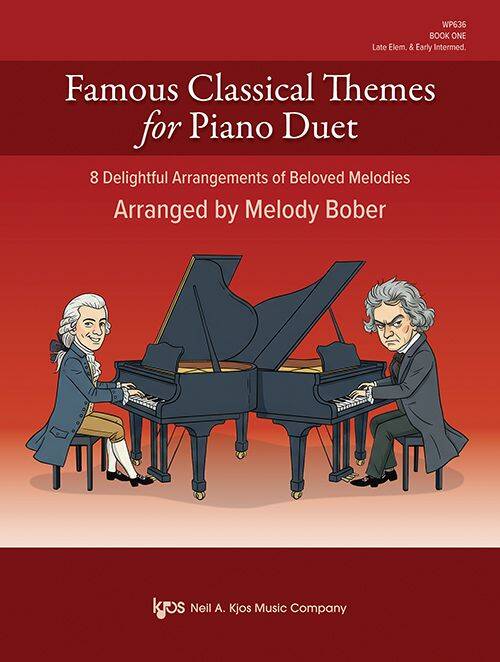 Famous Classical Themes for Piano Duet, Book 1 - Bober - 1P4H