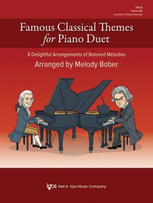 Famous Classical Themes for Piano Duet, Book 1 - Bober - 1P4H