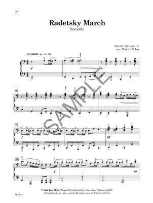 Famous Classical Themes for Piano Duet, Book 2 - Bober - 1P4H