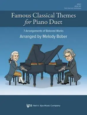 Neil A. Kjos Music Co - Famous Classical Themes for Piano Duet, Book 2 - Bober - 1P4H