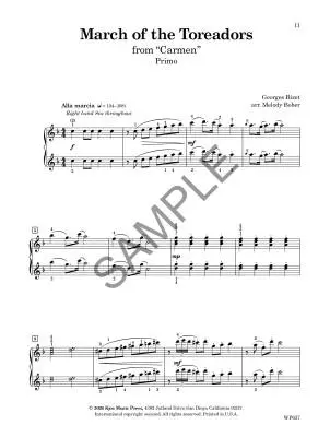 Famous Classical Themes for Piano Duet, Book 2 - Bober - 1P4H