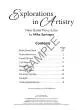 Explorations in Artistry - Springer -  Piano - Book