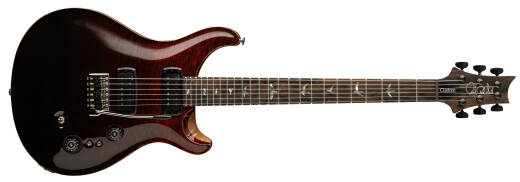PRS Guitars - Custom 24-08 Mango Top Limited Edition Electric Guitar with Case - Fire Red Gray/Black Fade