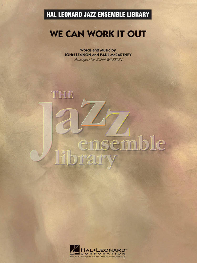 We Can Work It Out - Lennon/McCartney/Wasson - Jazz Ensemble - Gr. 4