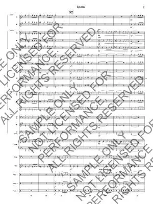 Spero (Song of Hope) - Standridge - Concert Band (Flex-Band) - Gr. 2