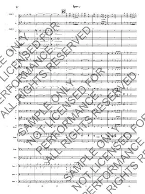 Spero (Song of Hope) - Standridge - Concert Band (Flex-Band) - Gr. 2