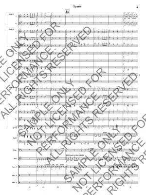 Spero (Song of Hope) - Standridge - Concert Band (Flex-Band) - Gr. 2