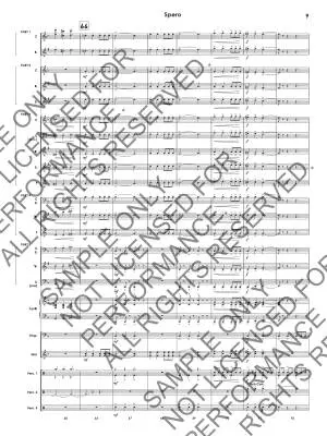 Spero (Song of Hope) - Standridge - Concert Band (Flex-Band) - Gr. 2