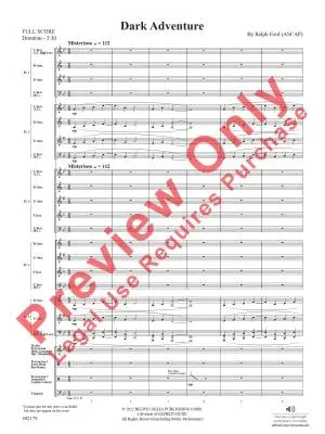Dark Adventure - Ford - Concert Band (Flex-Band) - Gr. 1