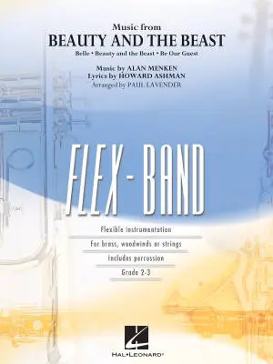 Hal Leonard - Music from Beauty and the Beast - Lavender - Concert Band (Flex-Band) - Gr. 2.5