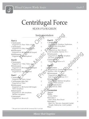 Centrifugal Force - O\'Loughlin - Concert Band (Flex-Band) - Gr. 2