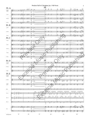 Buckets Full of Christmas Joy - Clark - Concert Band (Flex-Band) - Gr. 2