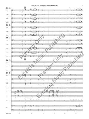 Buckets Full of Christmas Joy - Clark - Concert Band (Flex-Band) - Gr. 2