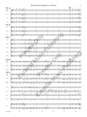 Buckets Full of Christmas Joy - Clark - Concert Band (Flex-Band) - Gr. 2