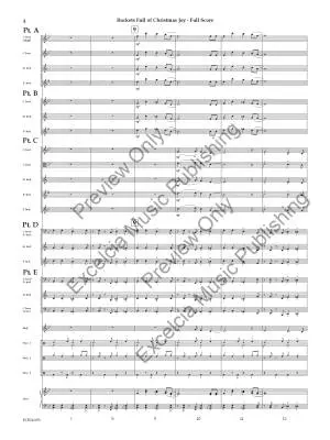 Buckets Full of Christmas Joy - Clark - Concert Band (Flex-Band) - Gr. 2